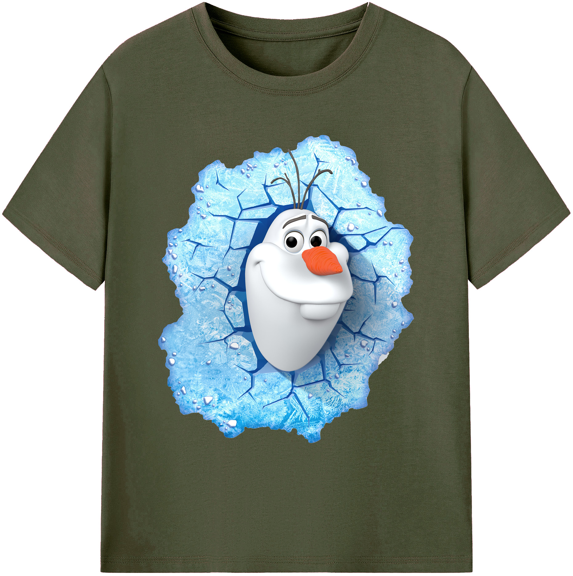 （画像用） アナと雪の女王 アンナ エルサ Frozen Anna Elsa 綿100％ メンズ半袖Tシャツ｜肌触りやわらか＆通気性